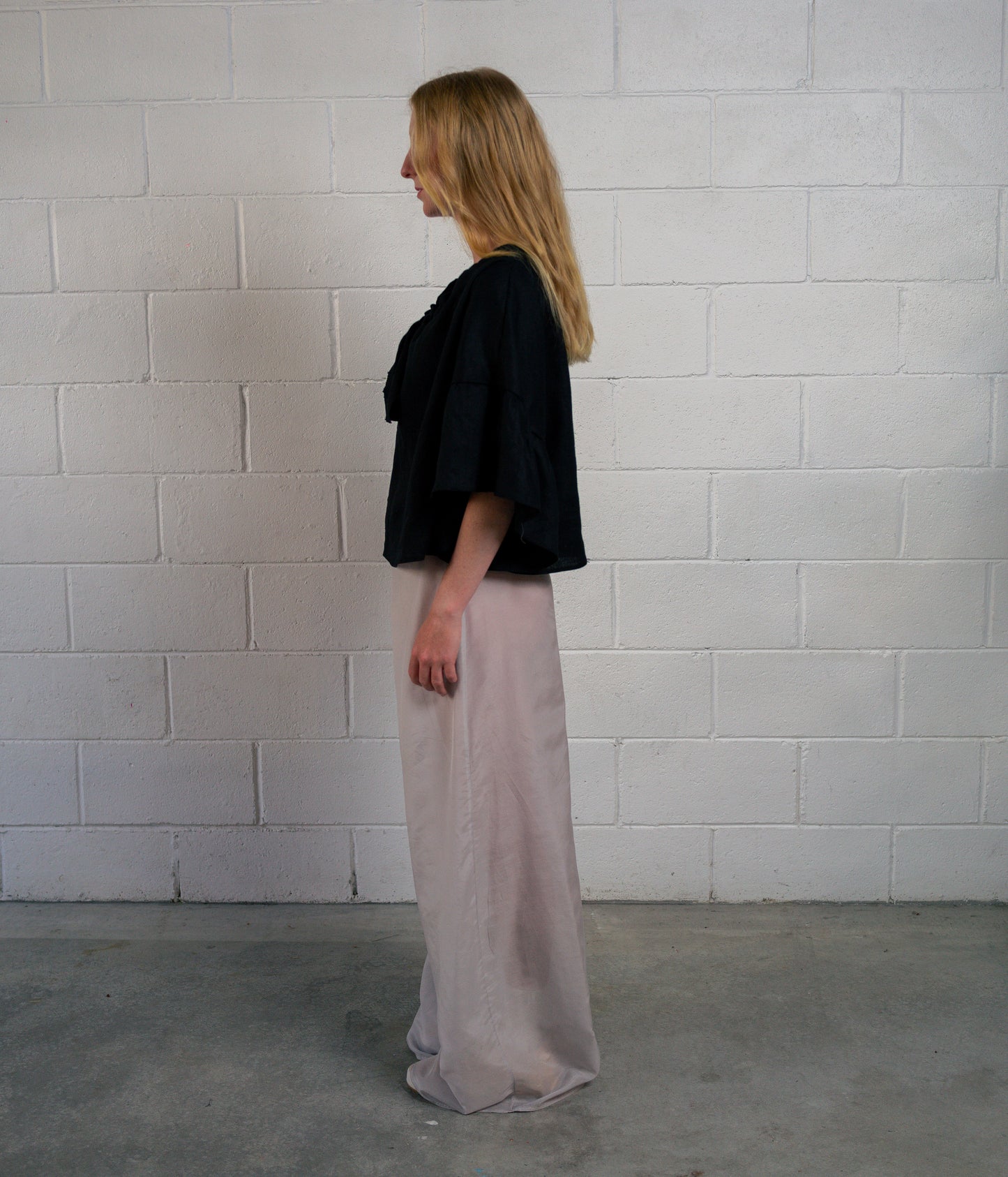 Platinum Destinations Sheer Wide Leg Pants