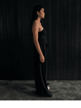 Load image into Gallery viewer, Black Wide Leg Pants