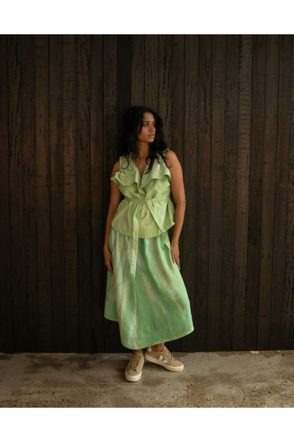 Treasure Top in Sea Foam