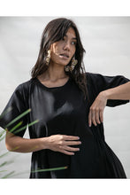 Load image into Gallery viewer, Flight Risk Midi Dress in Black