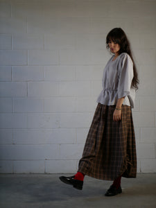 Driftwood Pleat Skirt