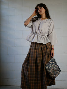 Driftwood Pleat Skirt