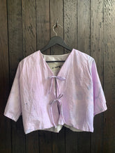 Load image into Gallery viewer, Hand Dyed Bow Top in Lavender