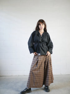 Driftwood Pleat Culotte