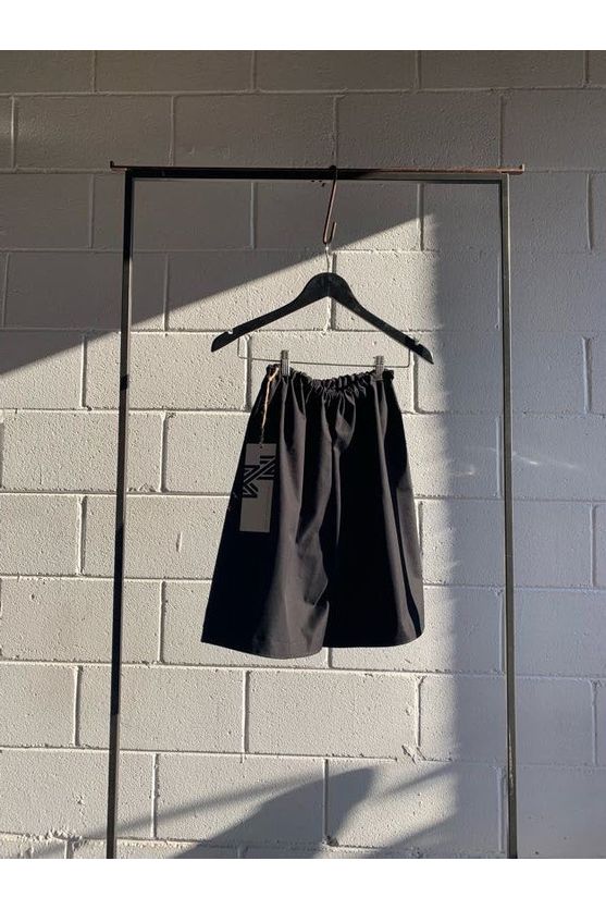 Unity Shorts in Black Cotton