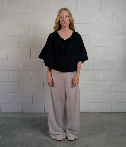 Platinum Destinations Sheer Wide Leg Pants