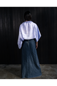 Denim Maxi Skirt