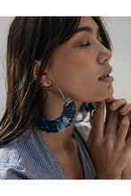 Load image into Gallery viewer, Denim Crush Earrings